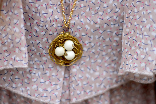 Nest necklace