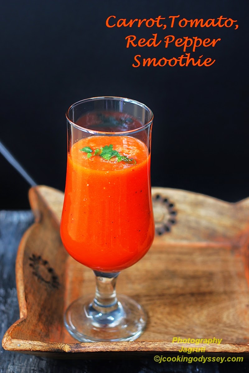 16 red pepper carrot smoothie
