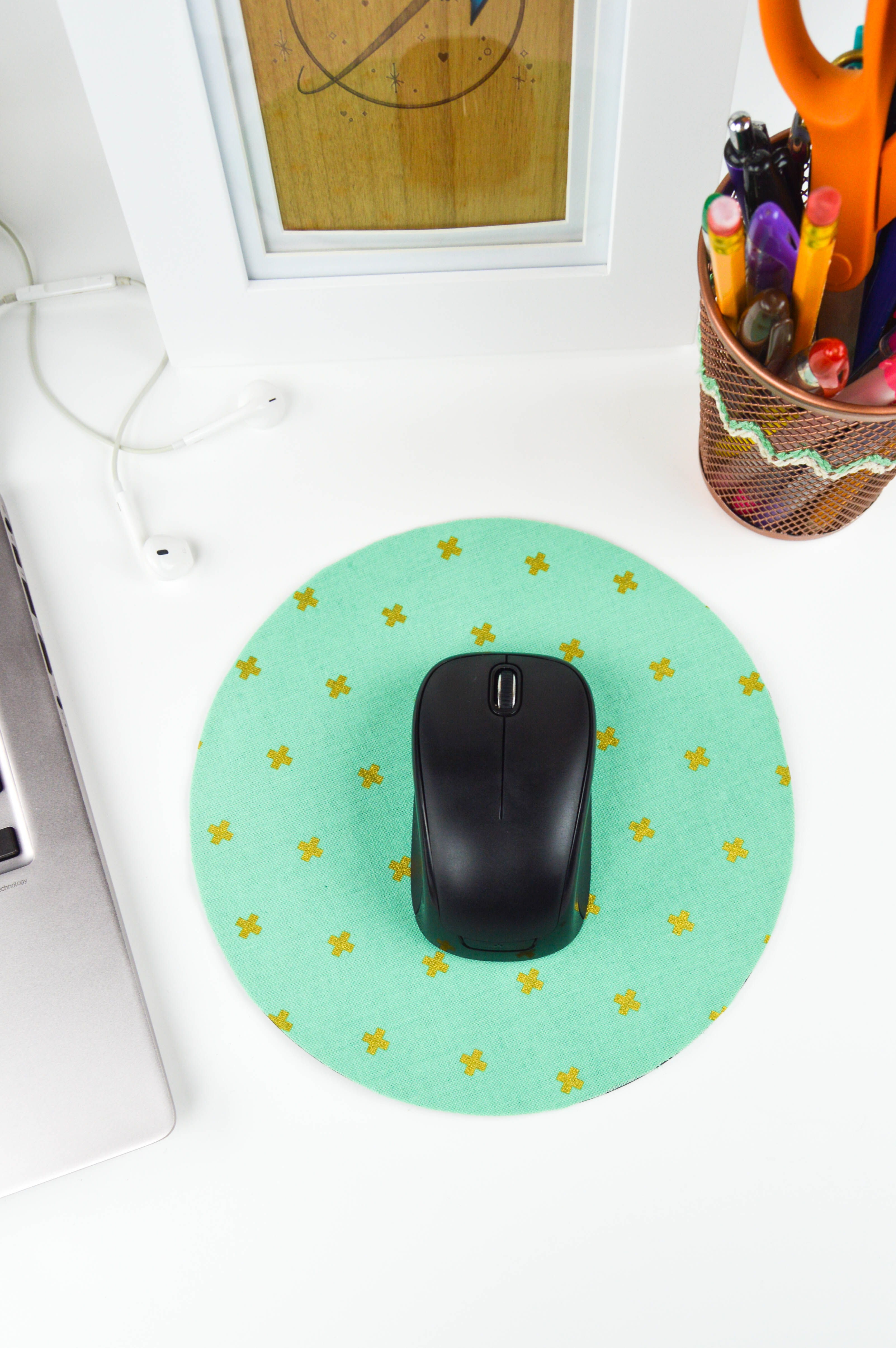 26 fabric covered mouse pad