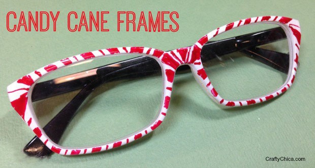 Candy cane frames