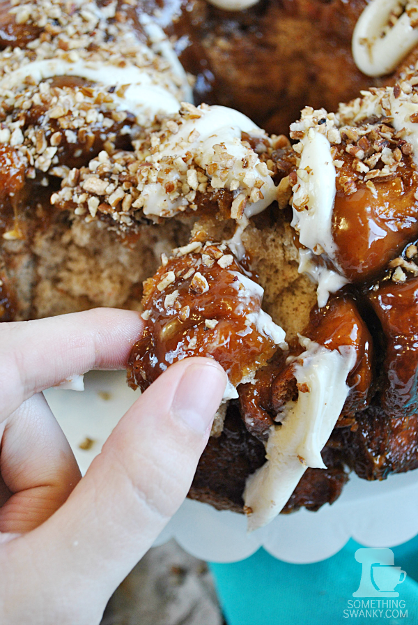 Carrot cake pull apart bread recipe