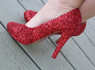 Diy dorothy heels