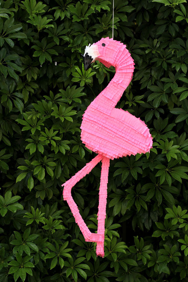 Diy flamingo pinata