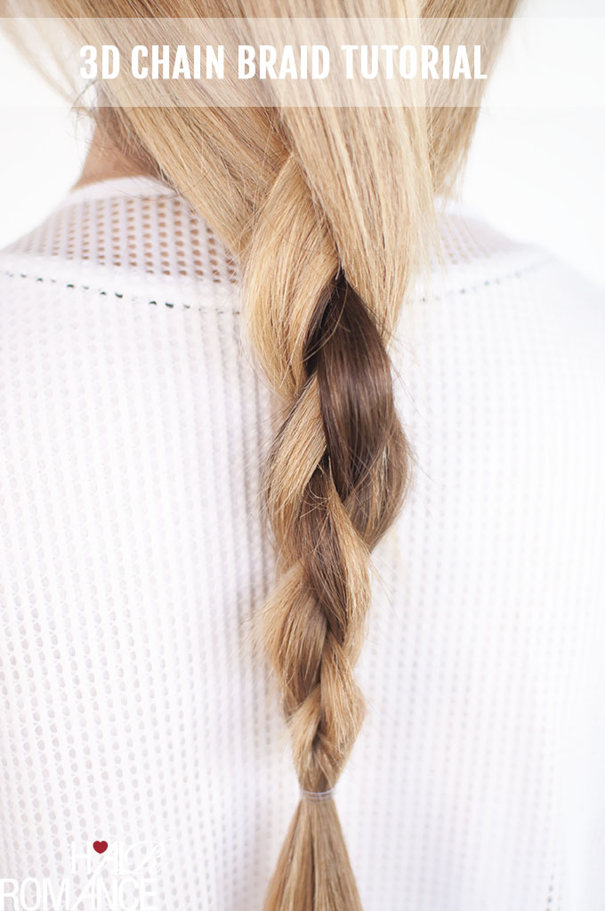 Hair romance the dkny inspired 3d chain braid