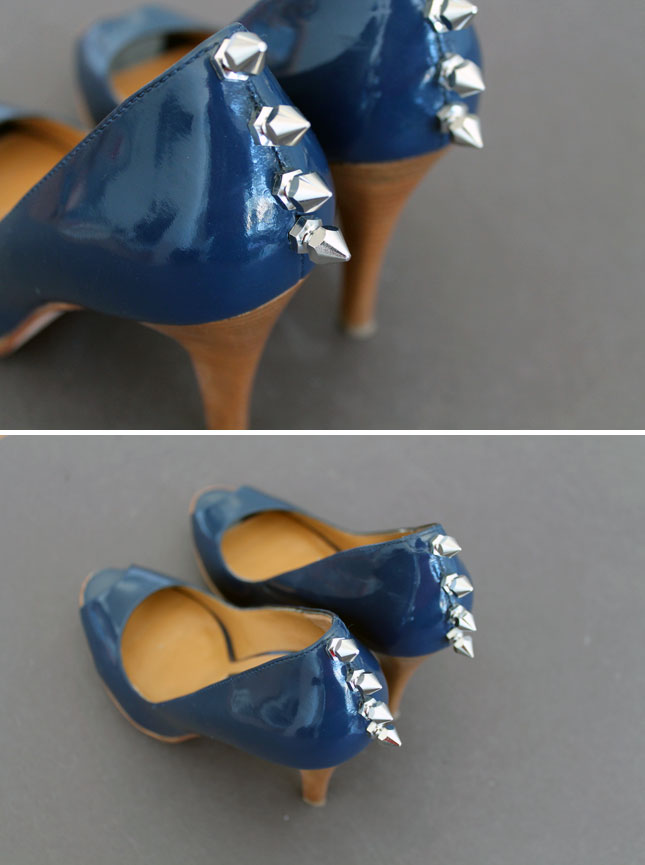 Spiked heels diy