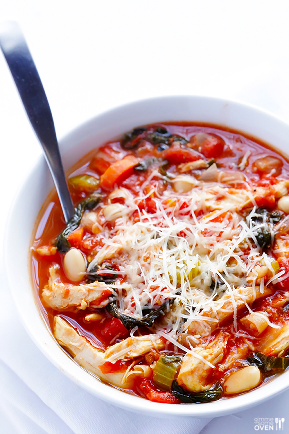 Tomato basil chicken stew