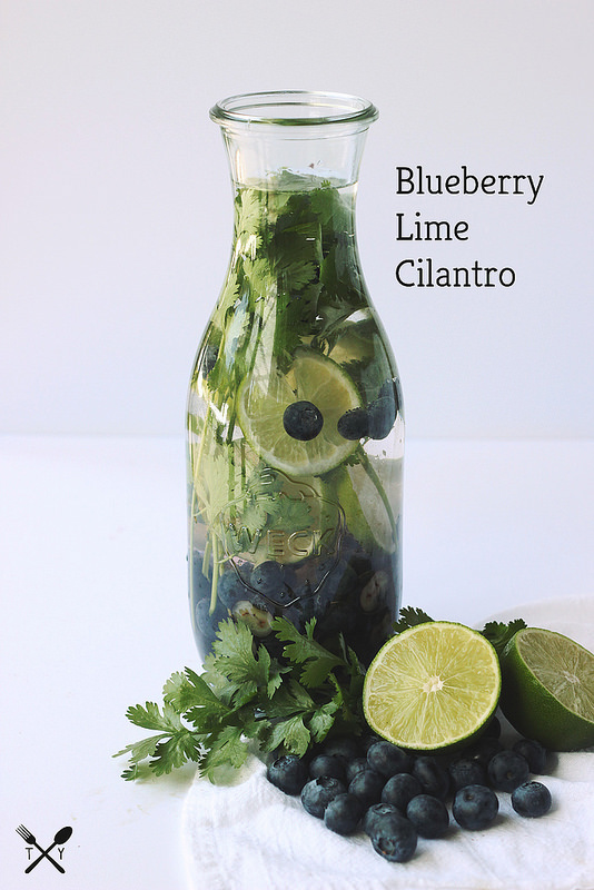 Blueberry water recipe