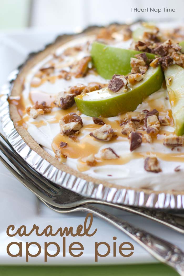 Caramel apple pie