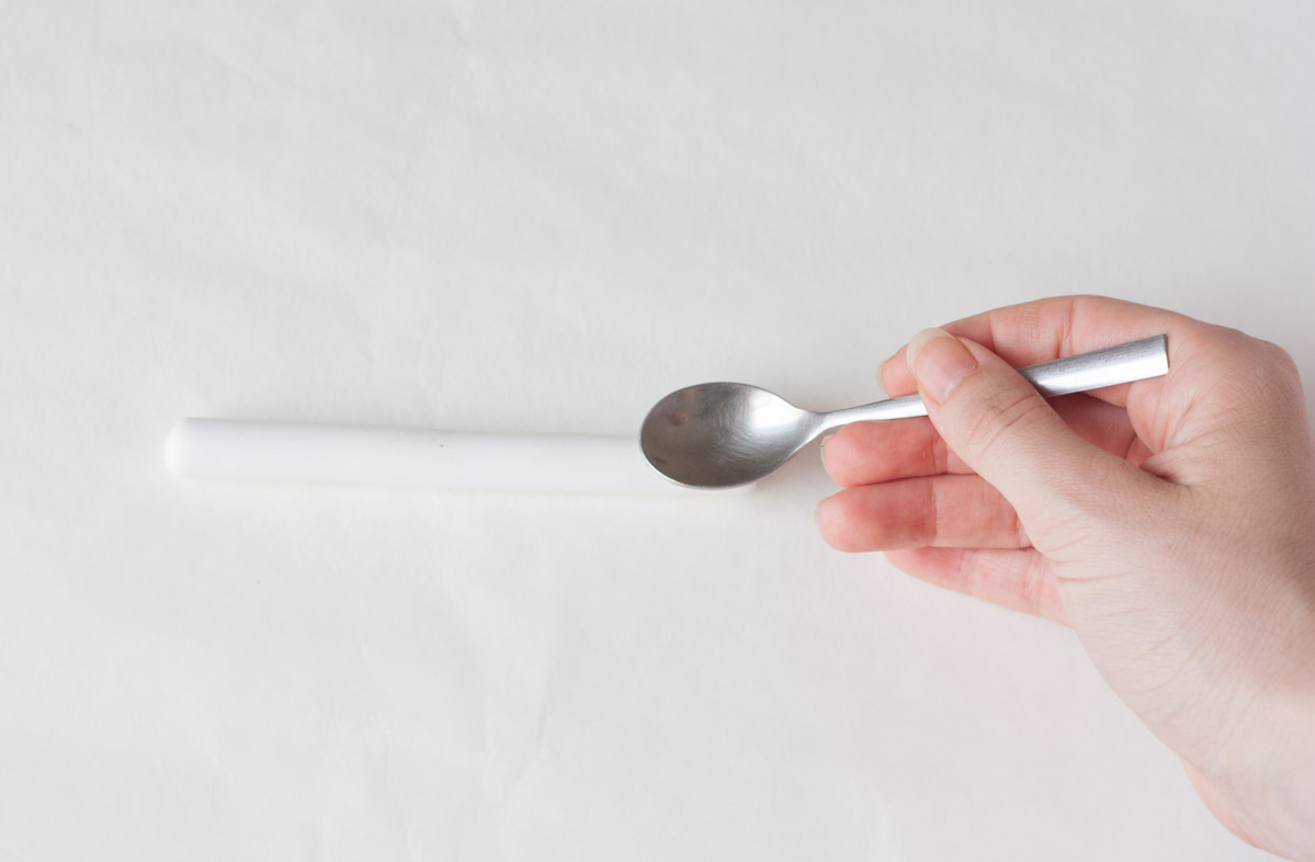 Diy clay table spoon spoon