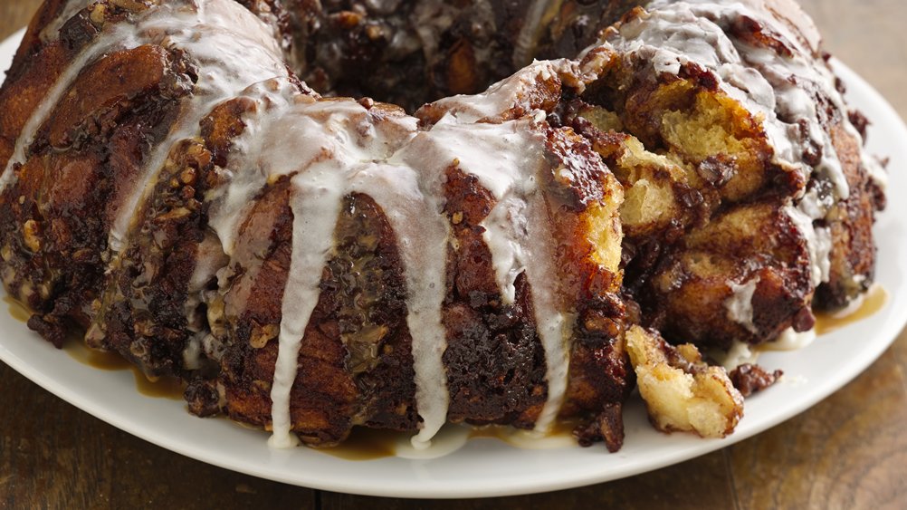 Mocha capp pull apart coffee cake