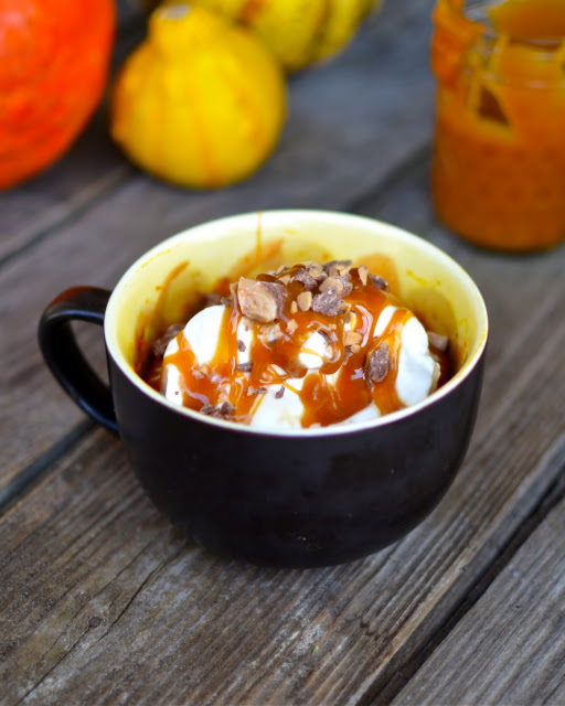 Pumpkin pie mug recipe