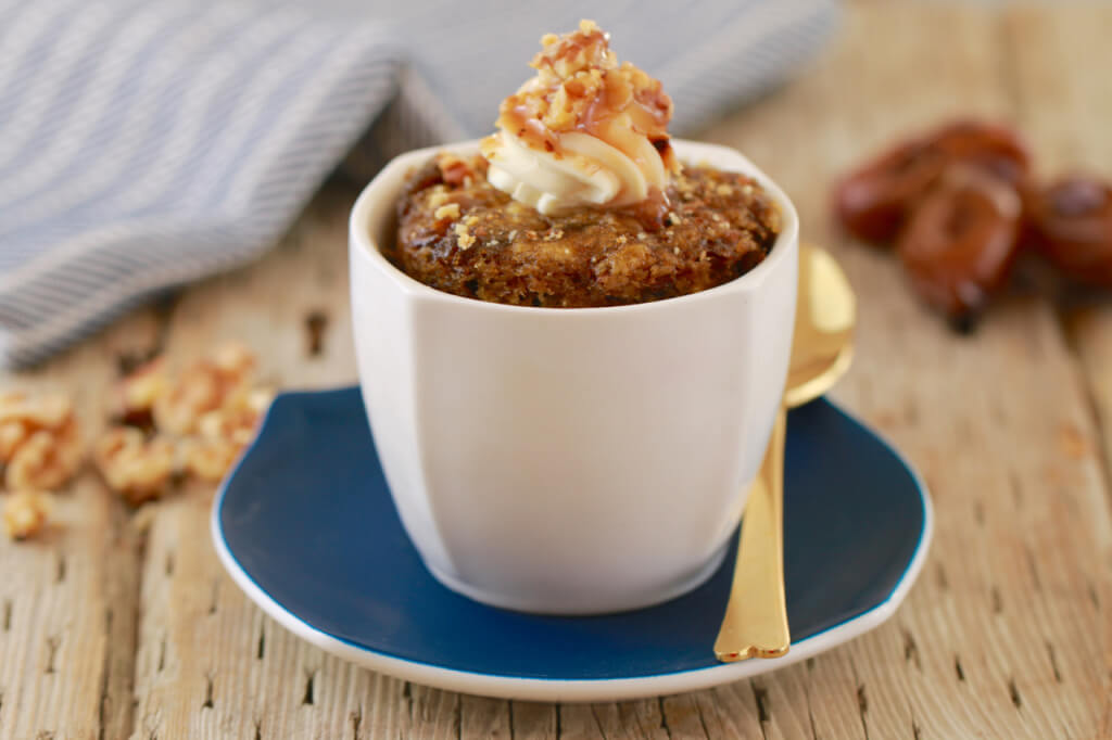 Stick toffee pudding mug recipes