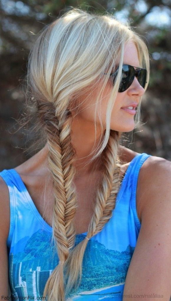 fishtail pigtails