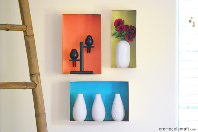 Decorative wall shelves