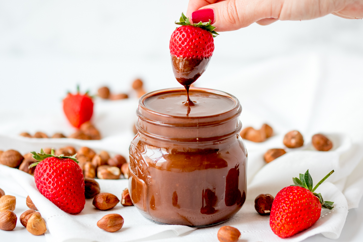Homemade Nutella Recipe with Real Chocolate