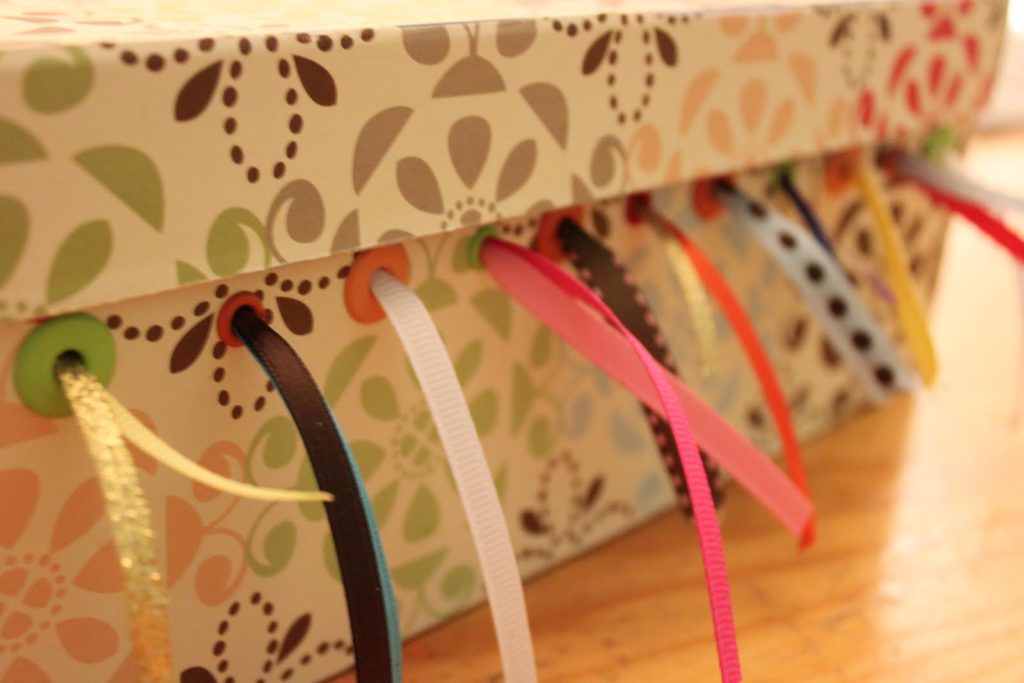 Ribbon storage and organizer