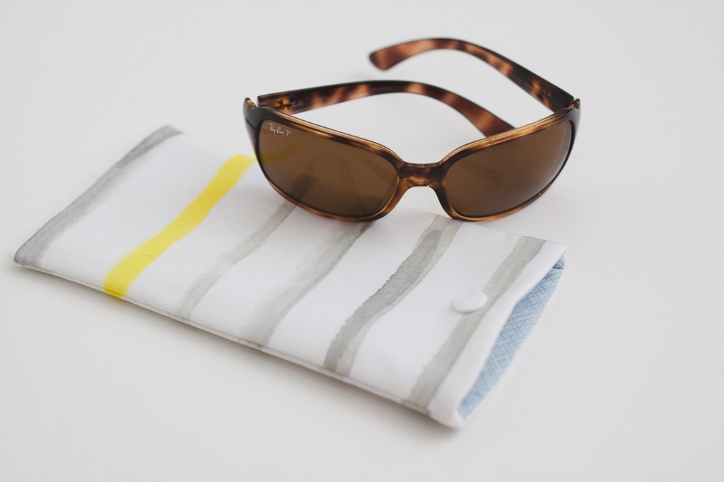 Sewbon diy sewing tutorial sunglasses case