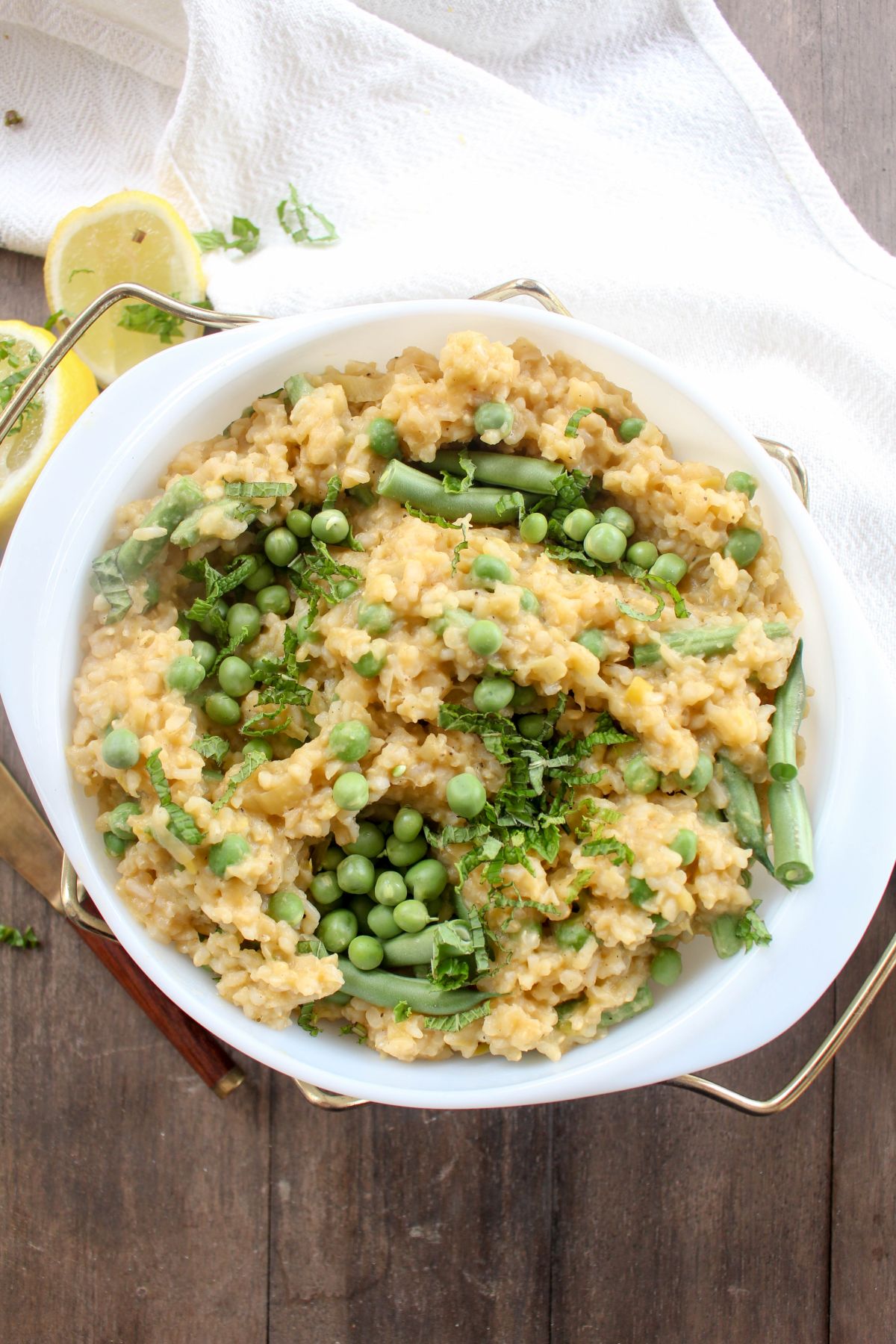 Spring risotto recipe