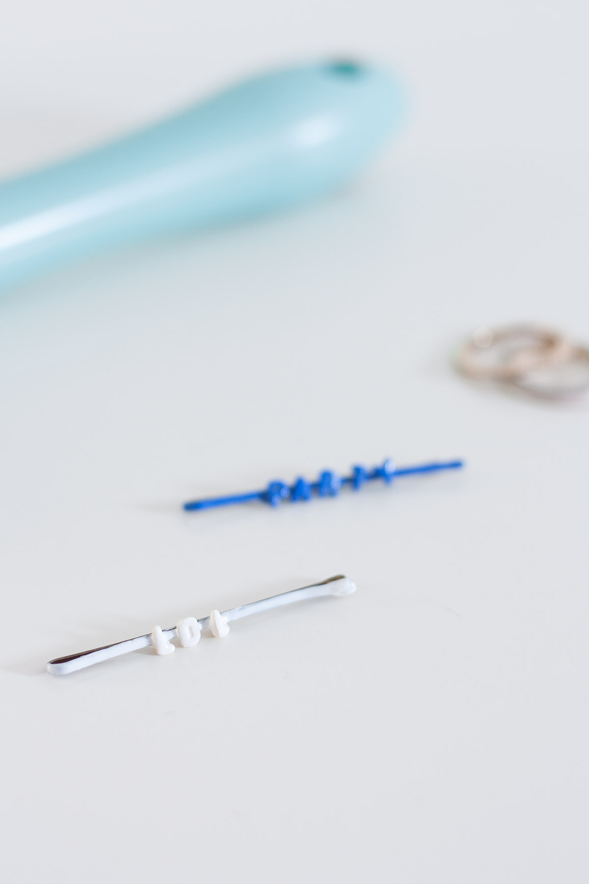 Diy lettering bobby pin set 2