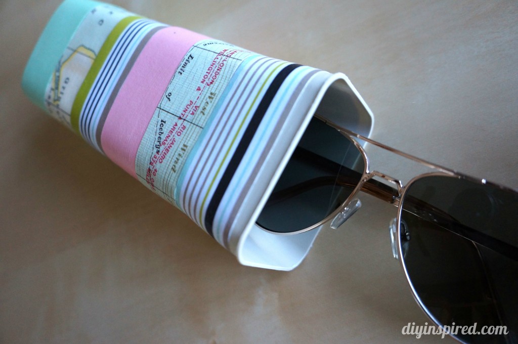 Drink mix container sunglasses case