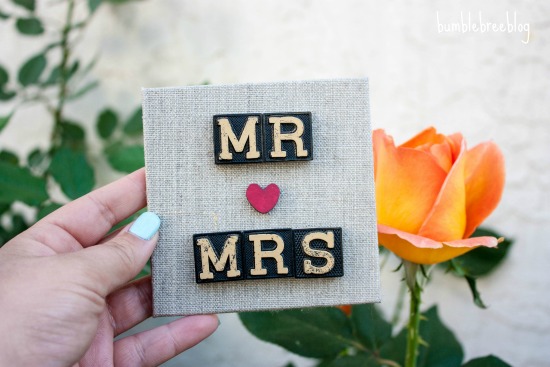 mr and mrs canvas