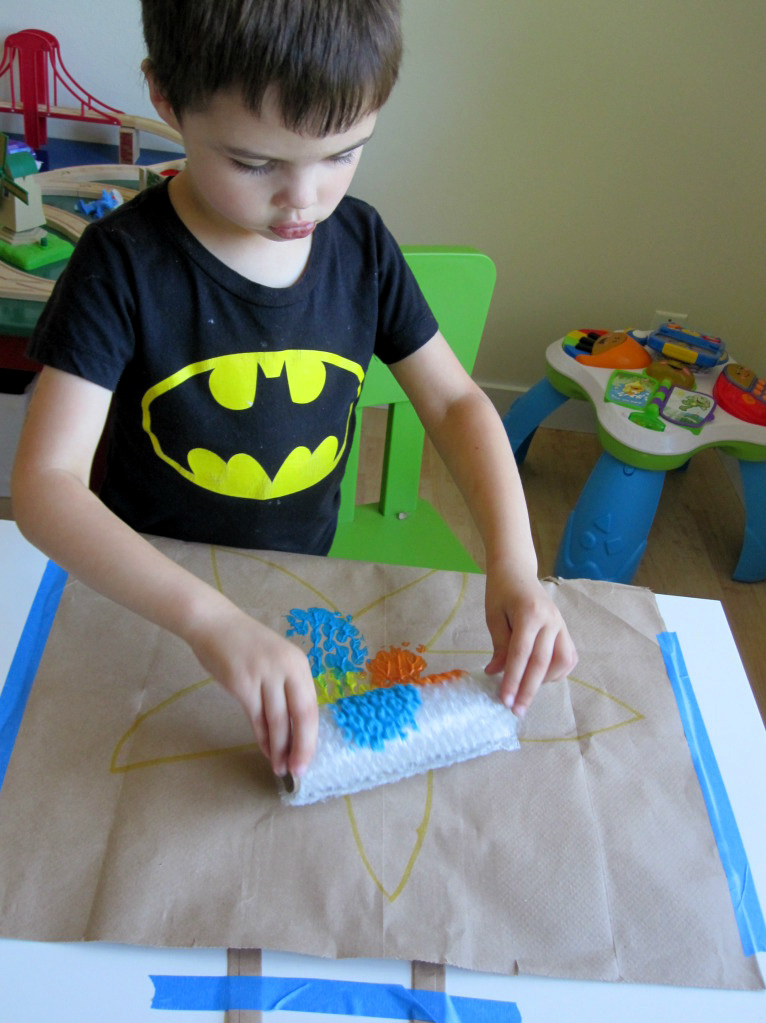 Bubble wrap star fish