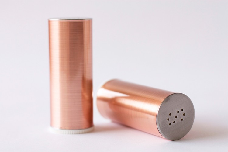 Copper cylinder shakers