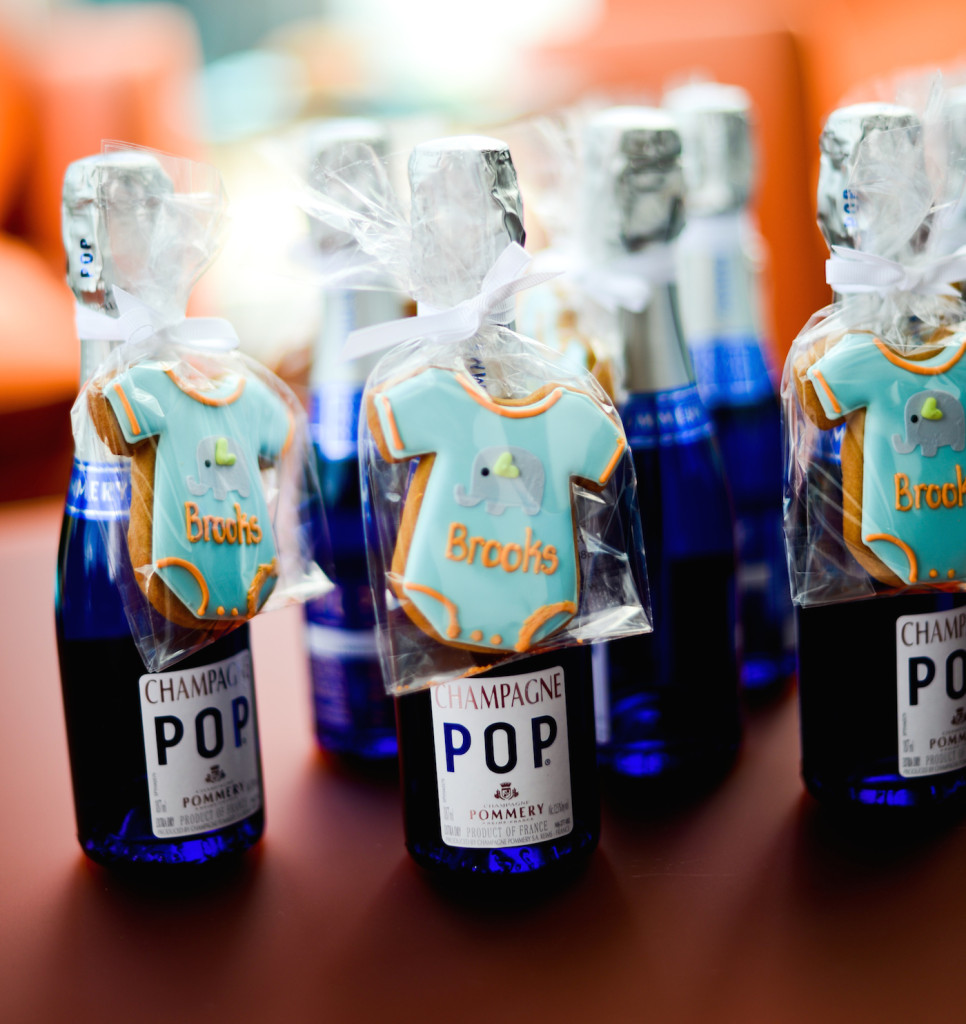 Diy baby boy shower party favors