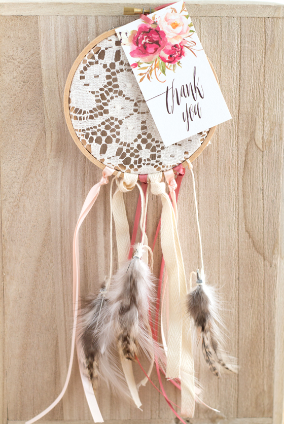 dream catcher baby shower girl