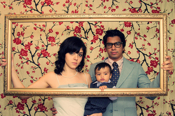 Framed Family Photoshoot Idea