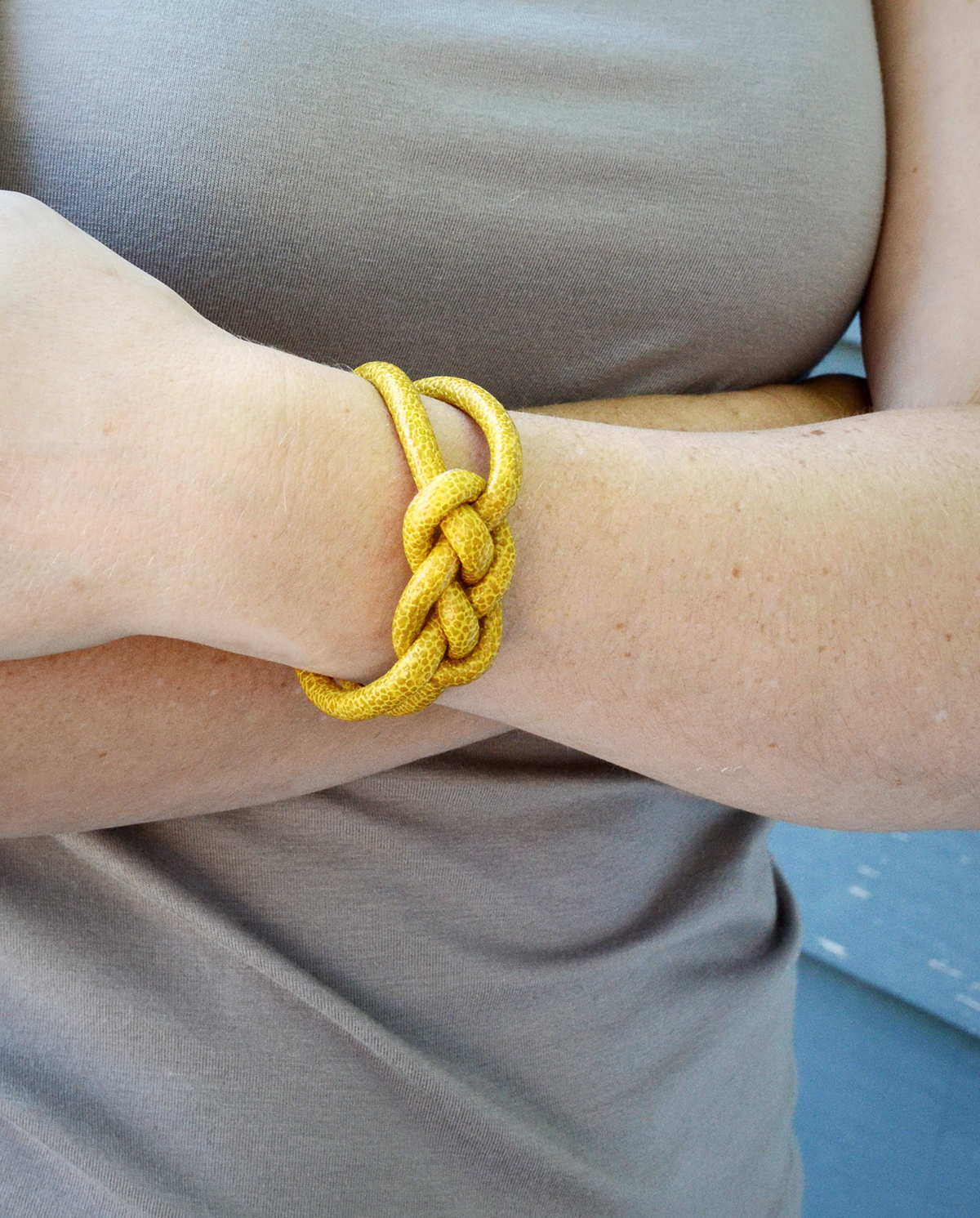 How to make knotted rope bracelets diy 14