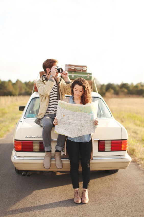 Road trip family photoshoot