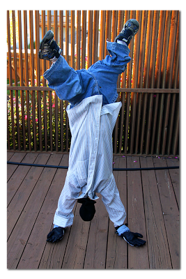 Toddler Boy Costume: Upside-Down Man