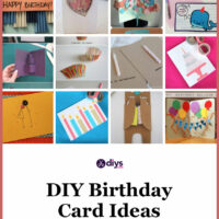 Birthday card ideas to make yourself