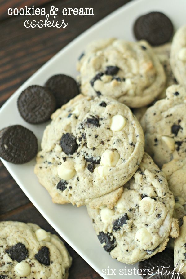 Cookies and cream cookies on sixsistersstuff com 