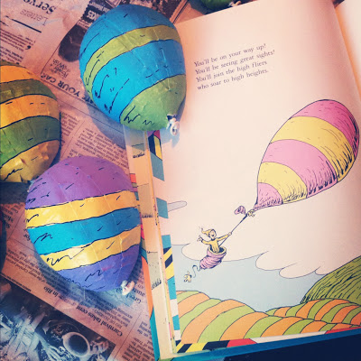 Dr seuss style hot air balloons