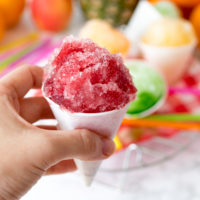 Fruit Snow Cones - so simple to make at home!