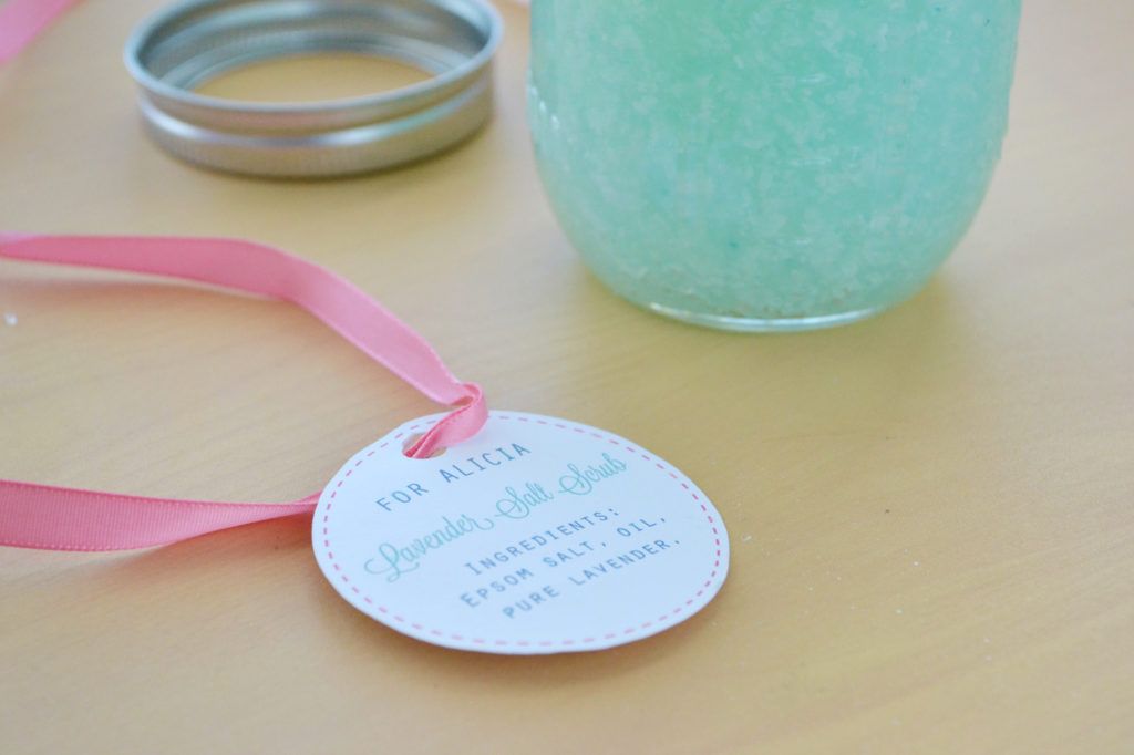 How to make your own body scrub tag