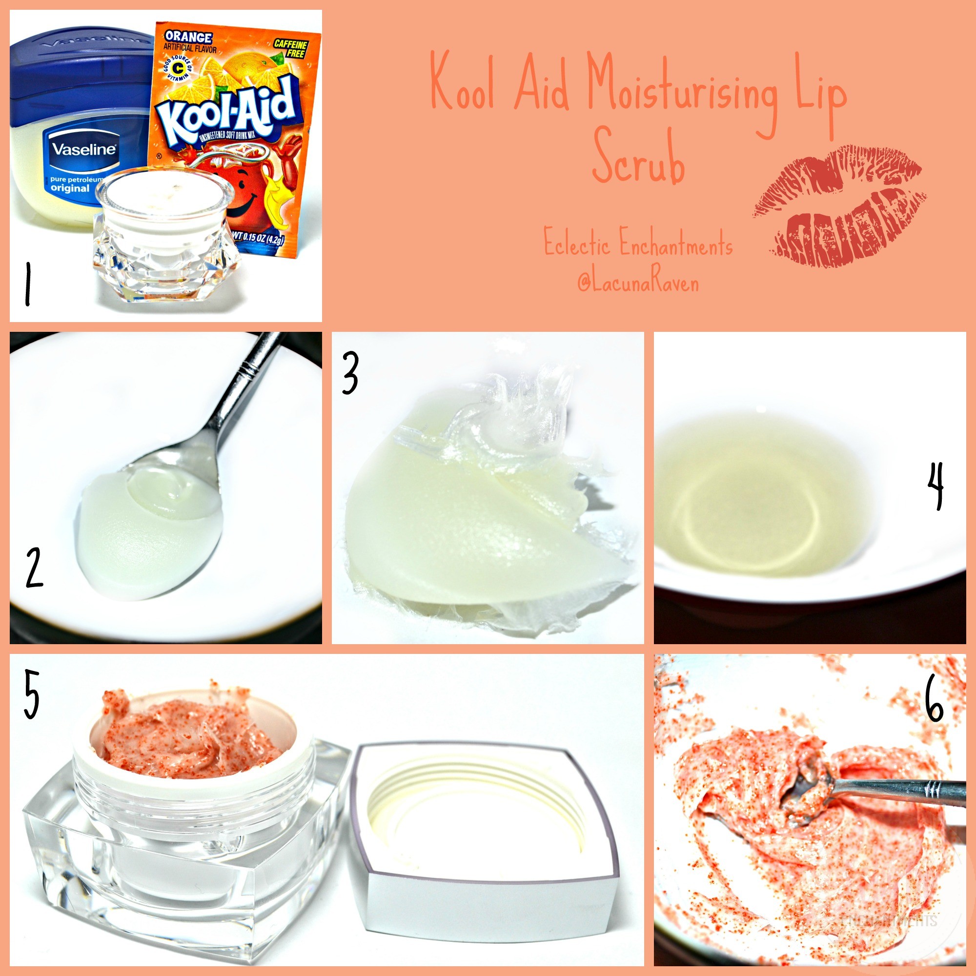 Kool aid moisturising lip scrub 7