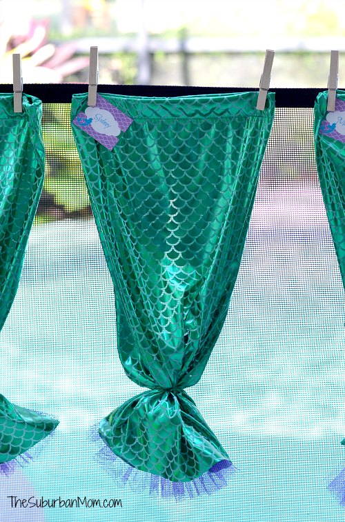 Little mermaid ariel tail