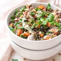Moroccan lentil salad recipe
