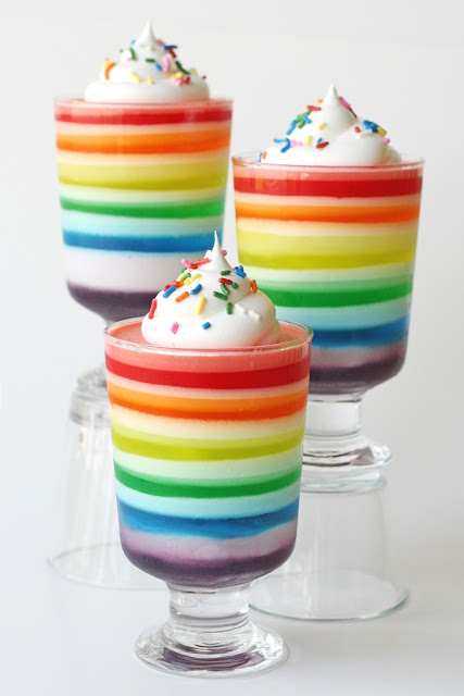 Taste the rainbow jello