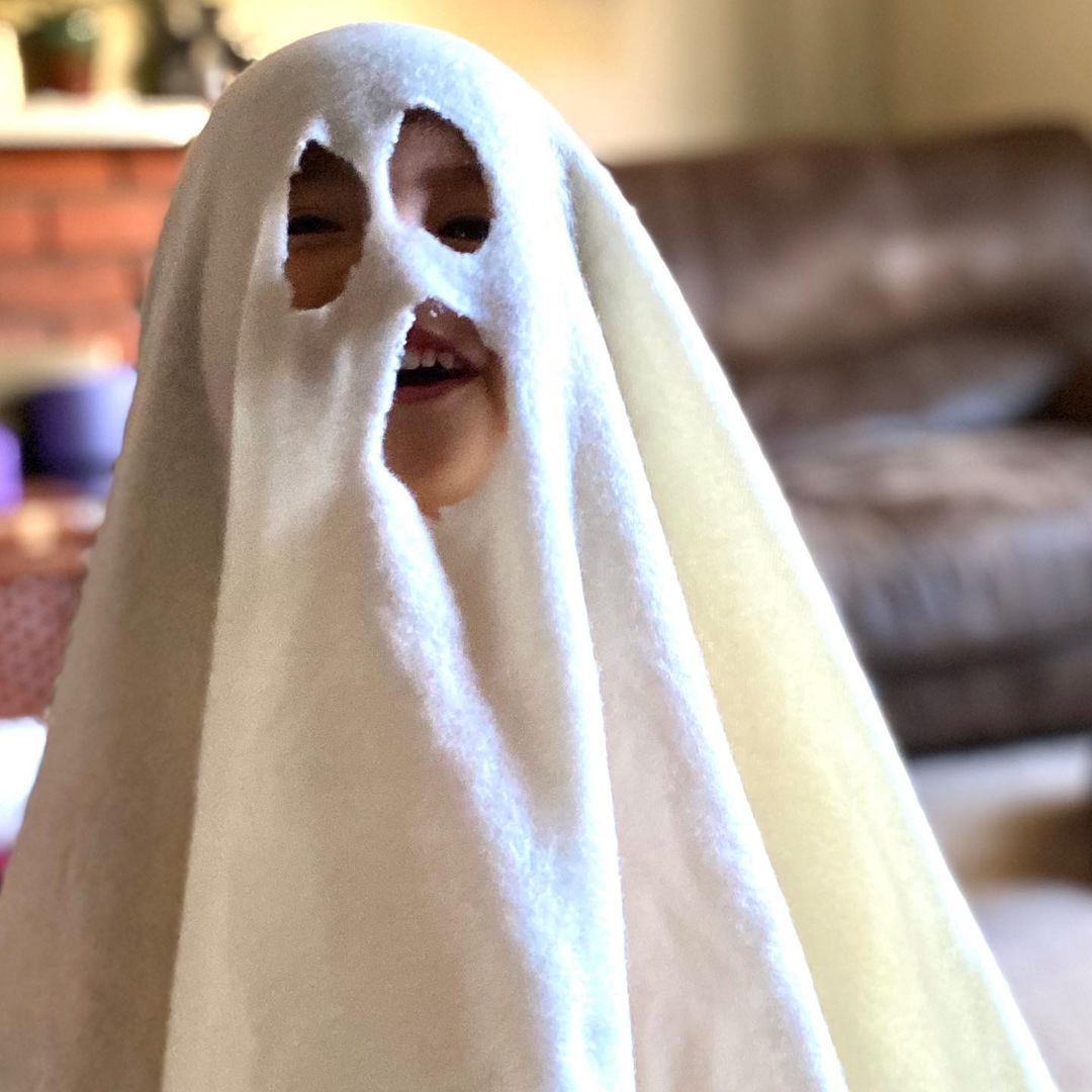 Toddler ghost costume