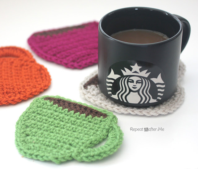 Coffee cup coasters