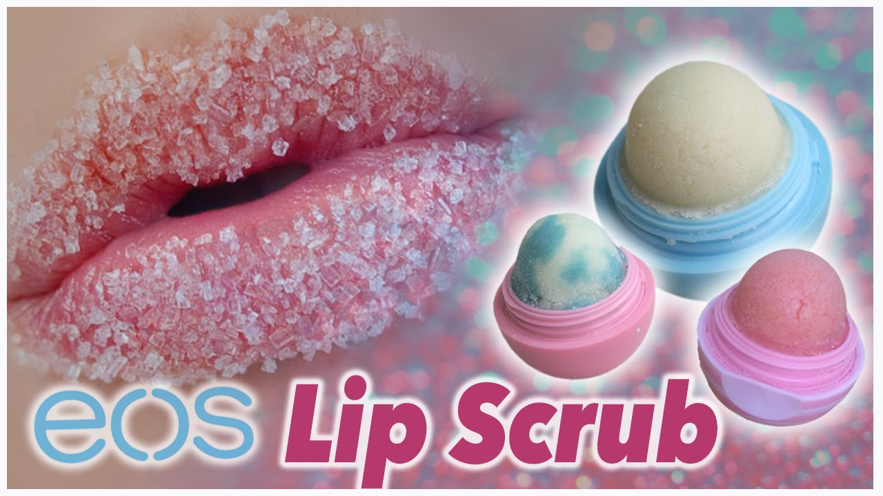 Eos lip scrub