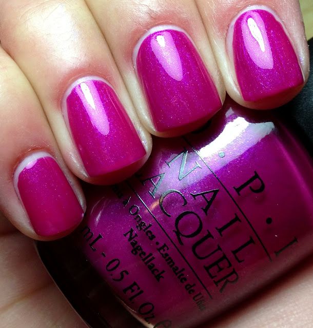 Fuschia nail color