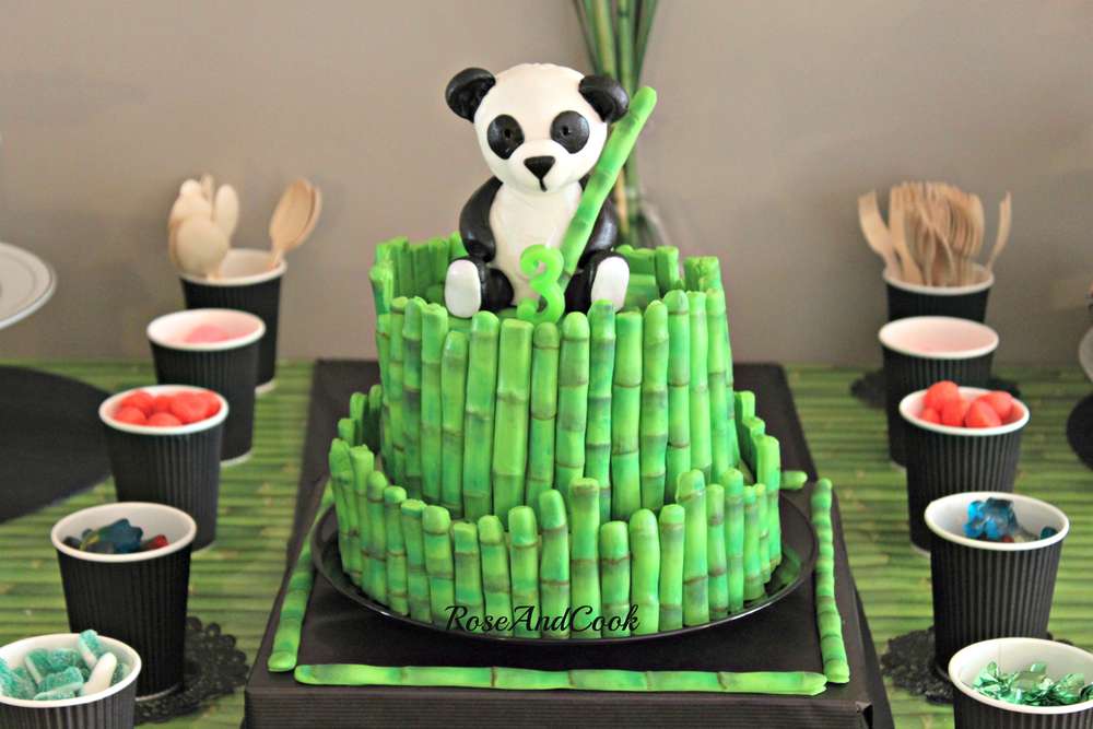 Panda cake idea