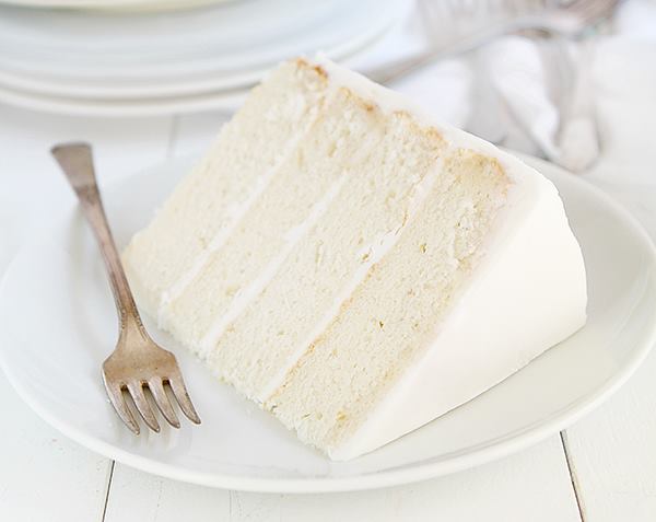 Perfect white cake