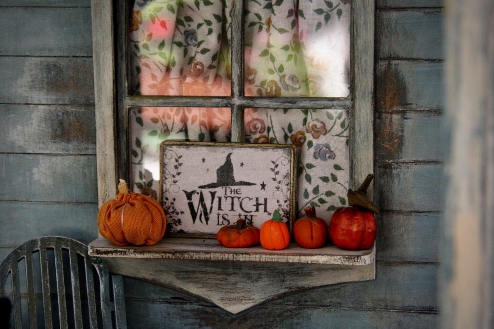 A witch warning sign halloween yard decorations