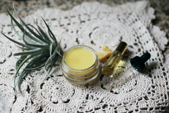 All natural solid perfume